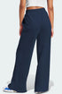 'Zelle' Drawstring Wide Leg Active Pants - Celes Fashion